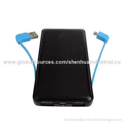Dual USB 2014 power bank for gifts